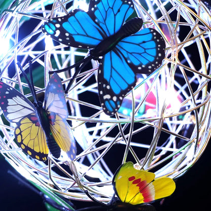 Butterfly Solar Night Light Ball