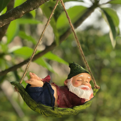 Hanging Hammock Garden Ornament