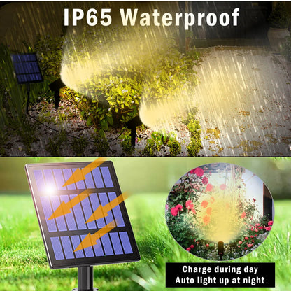 LED Solar Lawn Spot Lamps