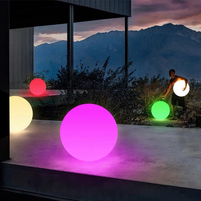 Solar LED Orbs