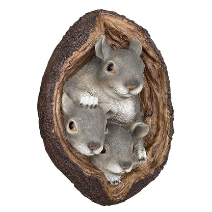 The Huggy Tree Squirrel Garden Ornament