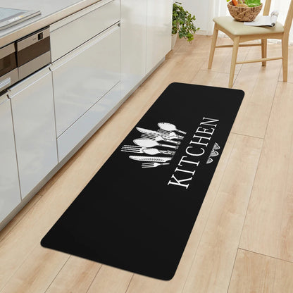 Kitchen Print Floor Mat Anti Slip Rug