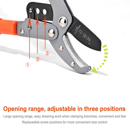 Heavy Duty Telescopic Long Reach Garden Pruning Shears