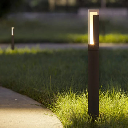 LED Aluminium Pillar Lawn Lamp AC85-265V