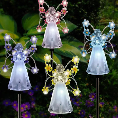 LED Angel Solar Lights