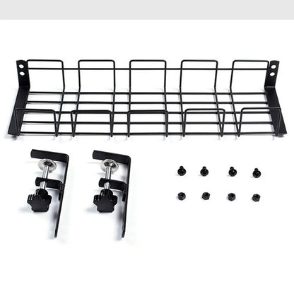 Under Table Storage Wire Rack