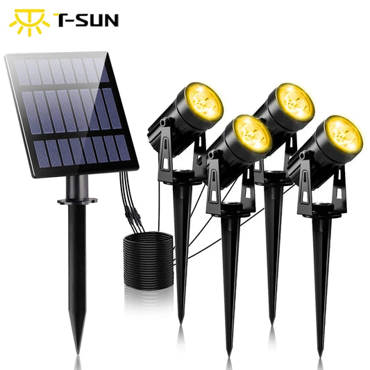 LED Solar Lawn Spot Lamps