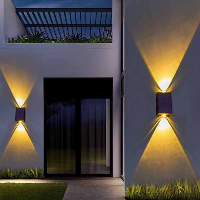 Ultra Modern LED Wall Solar Lights