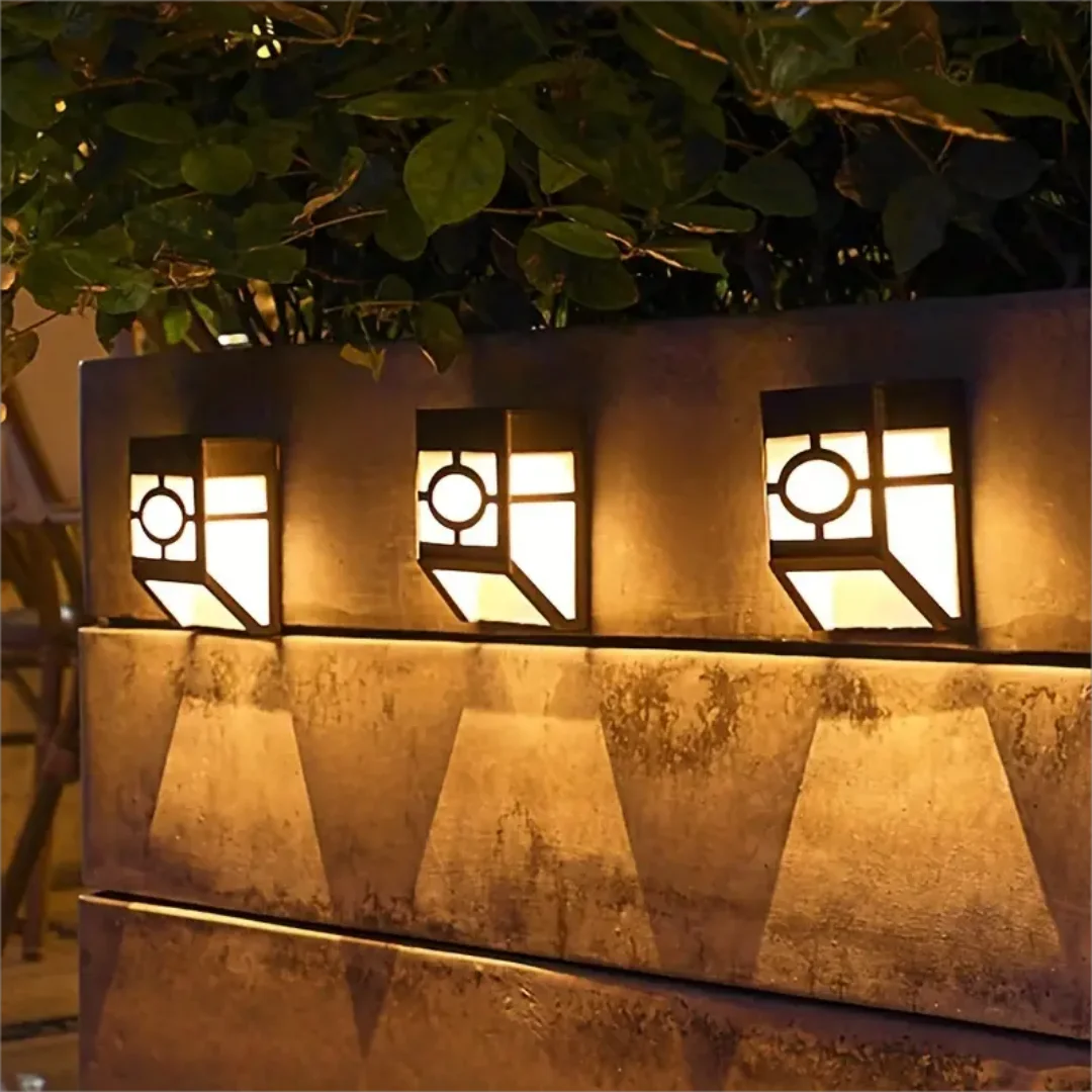 Retro Solar Wall Lights