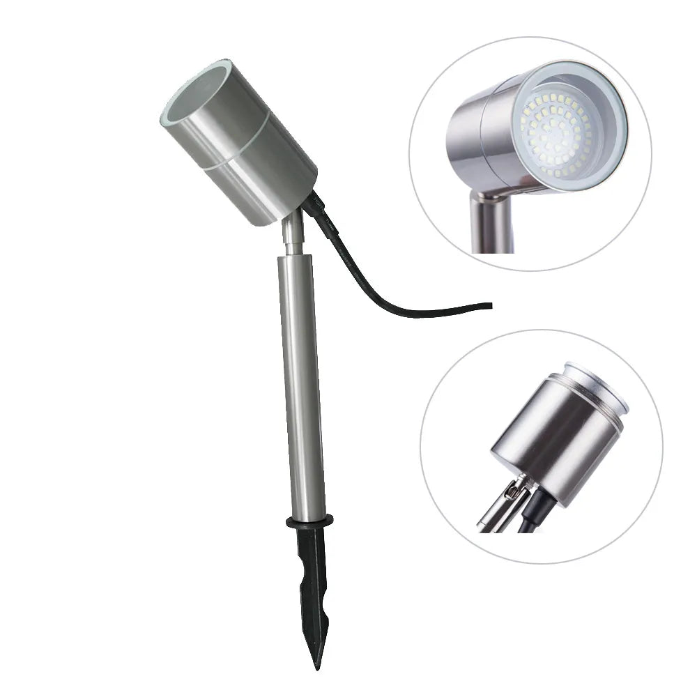 Stainless Steel LED Outdoor Garden Lawn Light 5W