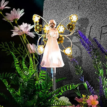 LED Angel Solar Lights