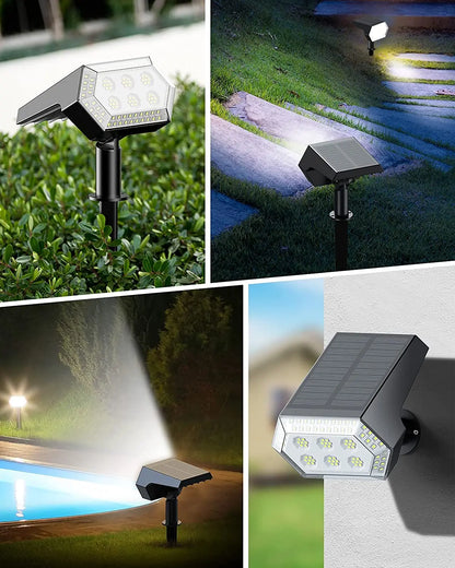 Adjustable LED Solar Spot Lights