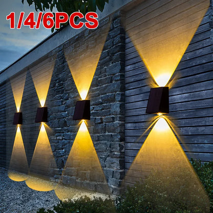 Ultra Modern LED Wall Solar Lights