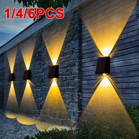 Ultra Modern LED Wall Solar Lights