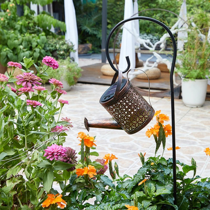 Solar Watering Can Light