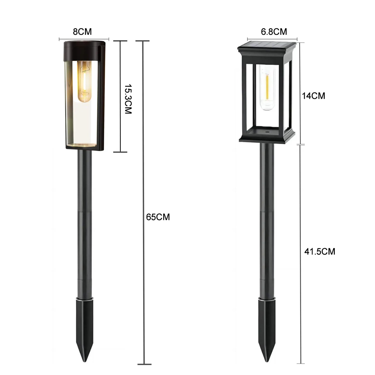 Outdoor LED Solar Pathway Lights