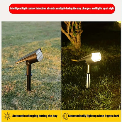 Led Solar Spotlight Spotlights (Spiked)