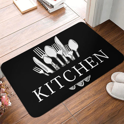 Kitchen Print Floor Mat Anti Slip Rug