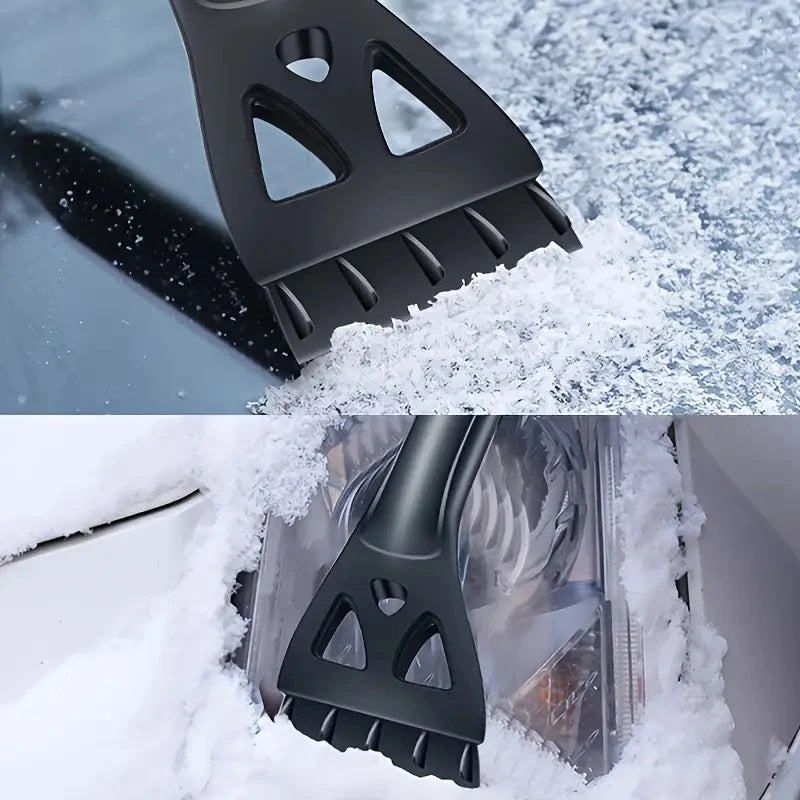 Telescopic Car Windscreen Deicing 3-in-1 Detachable Snow &  Ice Scraper Tool