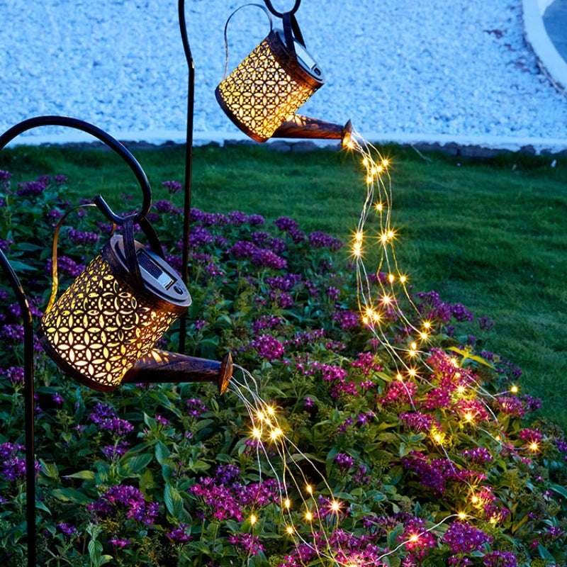 Solar Watering Can Light