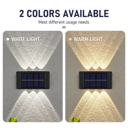 LED Solar Outdoor Wall Lamp