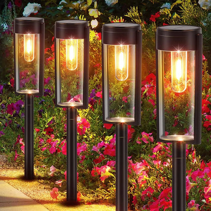 Outdoor LED Solar Pathway Lights