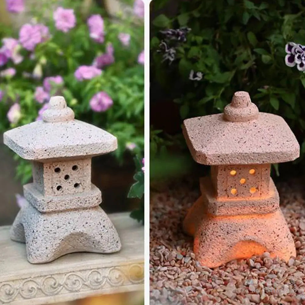 Solar Powered Zen Garden Ornament