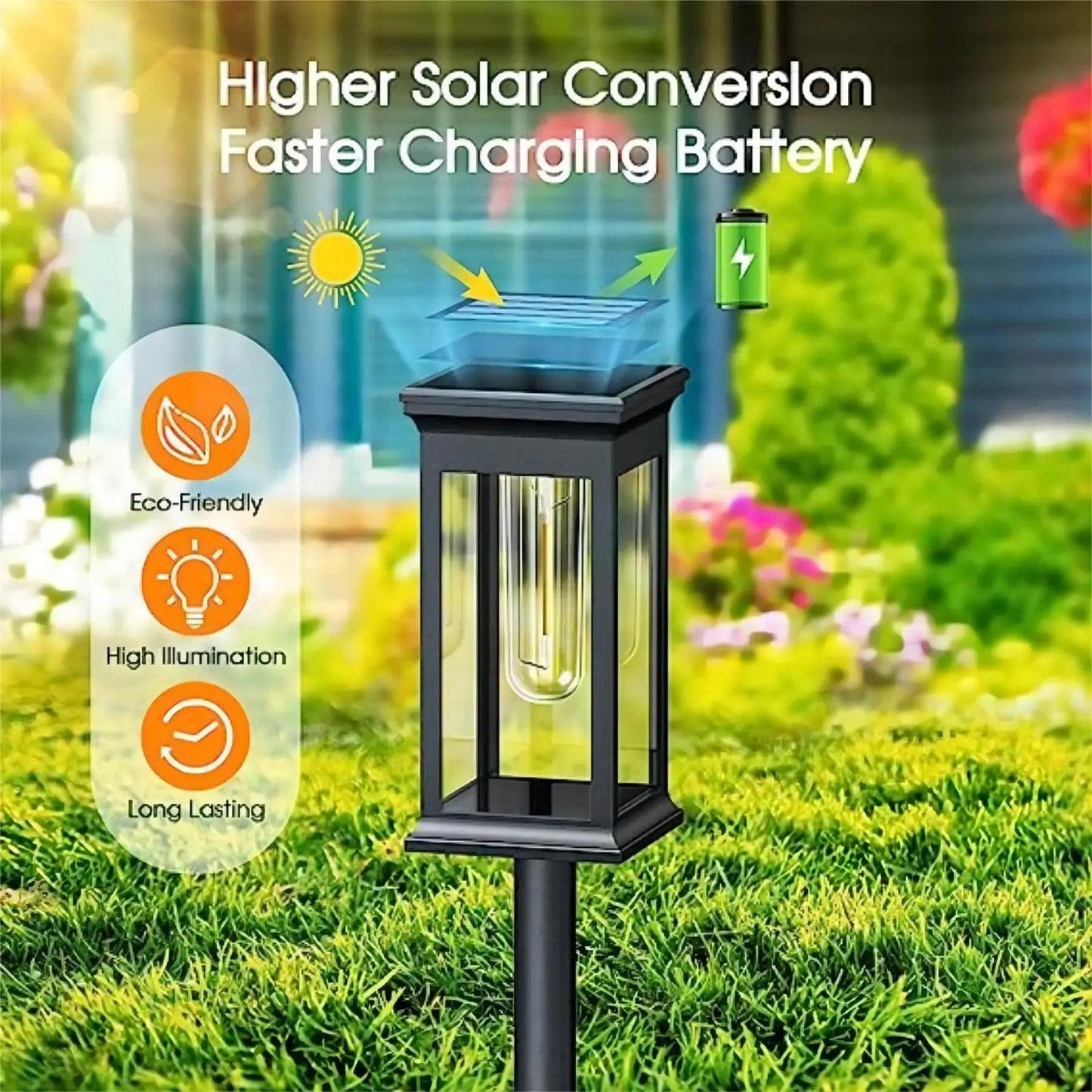 Outdoor LED Solar Pathway Lights