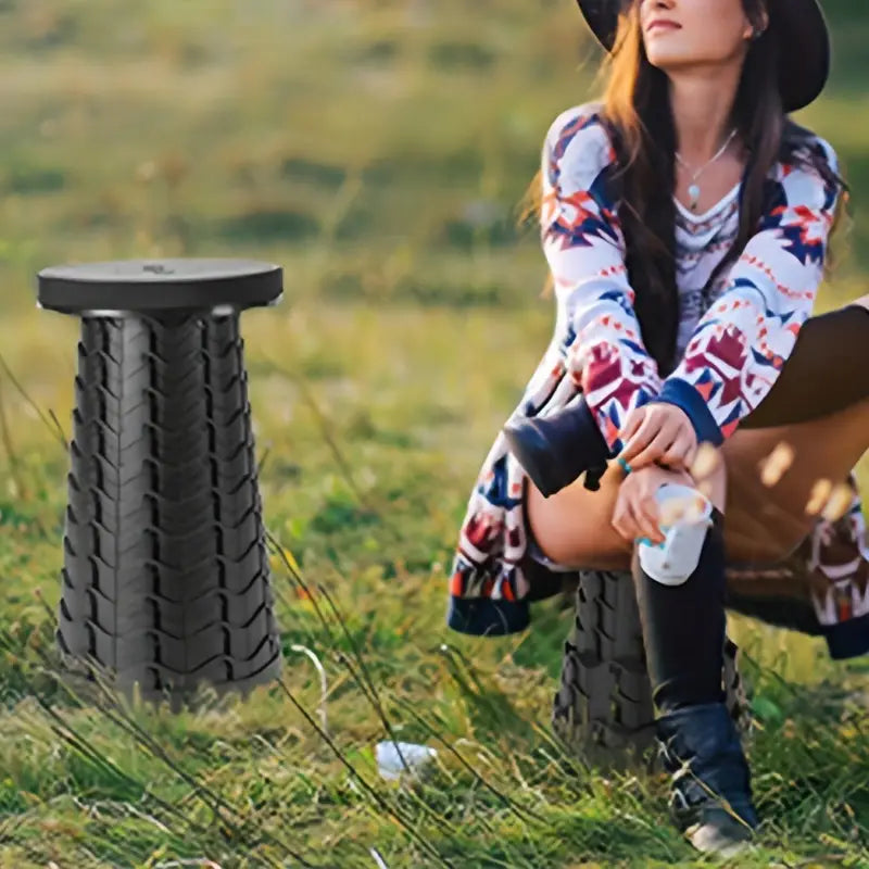 Rapid Rest Portable Telescopic Outdoor, Festival, Fishing & Camping Stool